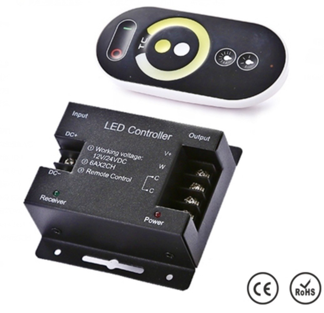 JS-L3002 觸摸式無限燈條調光控制器   雙色